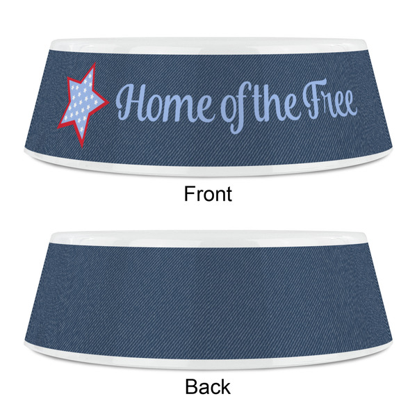 American Quotes Plastic Pet Bowls - Small - APPROVAL