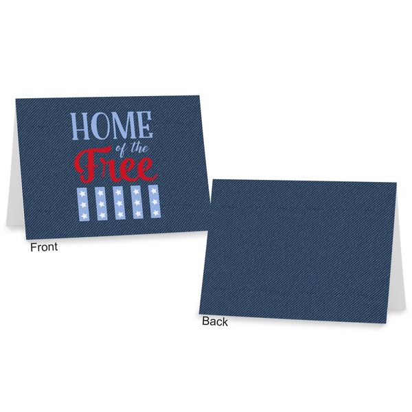 American Quotes Postcard - Front and Back