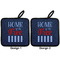 American Quotes Pot Holders - Set of 2 APPROVAL