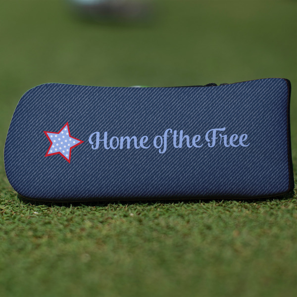 Custom American Quotes Blade Putter Cover