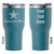 American Quotes RTIC Tumbler - Dark Teal - Double Sided - Front & Back