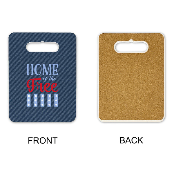 American Quotes Rectangle Trivet with Handle - APPROVAL