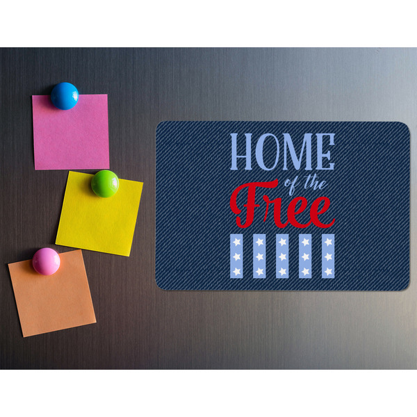 American Quotes Rectangular Fridge Magnet - LIFESTYLE