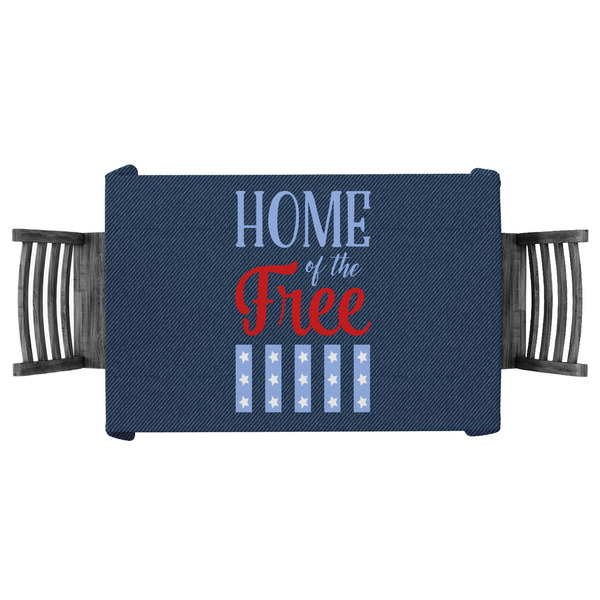 Custom American Quotes Tablecloth - 58"x58"