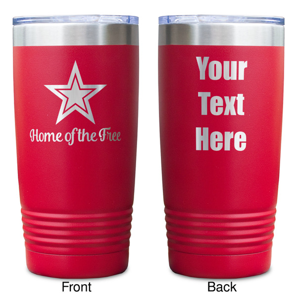 American Quotes Red Polar Camel Tumbler - 20oz - Double Sided - Approval