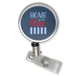 American Quotes Retractable Badge Reel (Personalized)