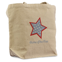 American Quotes Reusable Cotton Grocery Bag - Single