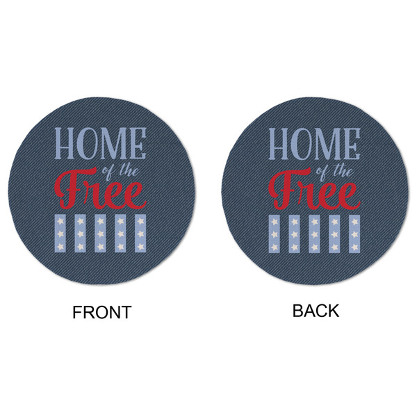 American Quotes Round Linen Placemats - APPROVAL (double sided)