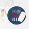 American Quotes Round Mousepad - LIFESTYLE 2