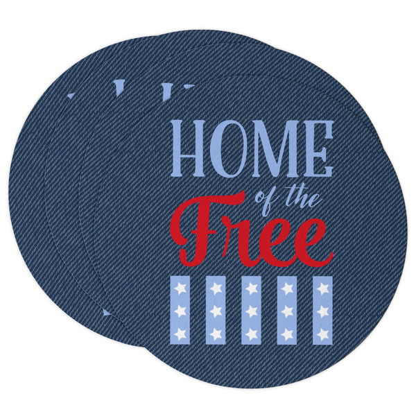 Custom American Quotes Round Paper Coasters