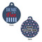 American Quotes Round Pet ID Tag - Large - Approval
