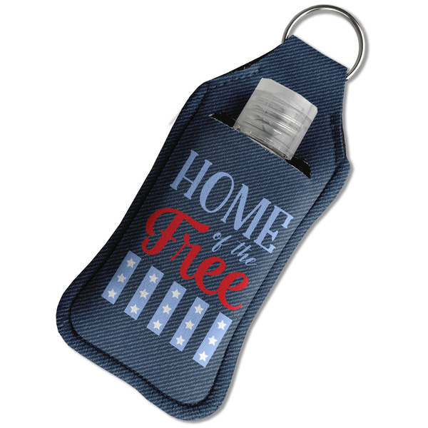 American Quotes Sanitizer Holder Keychain - Large in Case