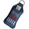 American Quotes Sanitizer Holder Keychain - Large in Case