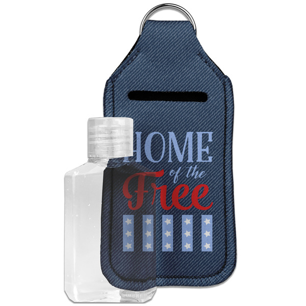 American Quotes Sanitizer Holder Keychain - Large with Case