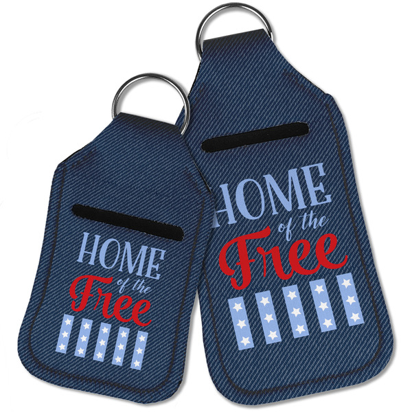 American Quotes Sanitizer Holder Keychain - Parent Main