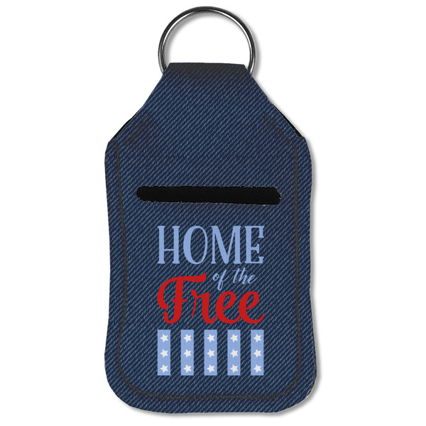 American Quotes Sanitizer Holder Keychain - Small (Front Flat)