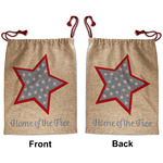 American Quotes Santa Sack - Front & Back