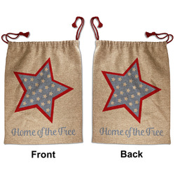 American Quotes Santa Sack - Front & Back