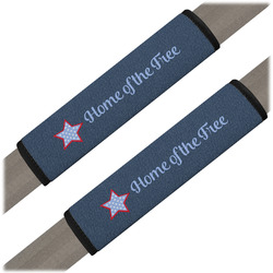 American Quotes Seat Belt Covers (Set of 2) (Personalized)