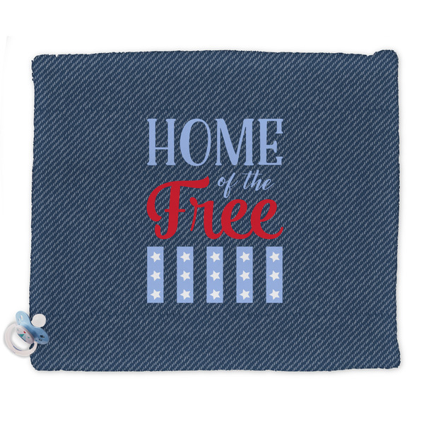 Custom American Quotes Security Blanket - Single Sided