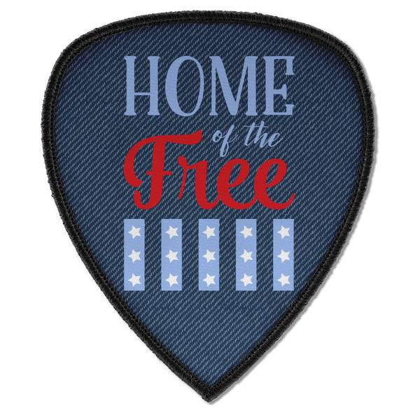 Custom American Quotes Iron on Shield Patch A