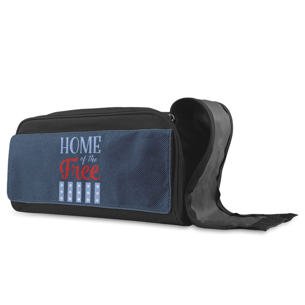 American Quotes Shoe Bags - ANGLE (Open)