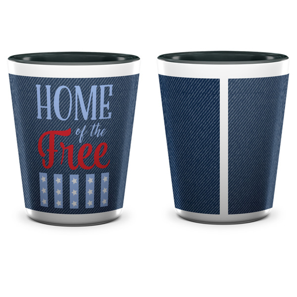 American Quotes Shot Glass - Two Tone - APPROVAL