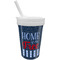 American Quotes Sippy Cup with Straw (Personalized)