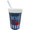 American Quotes Sippy Cup with Straw