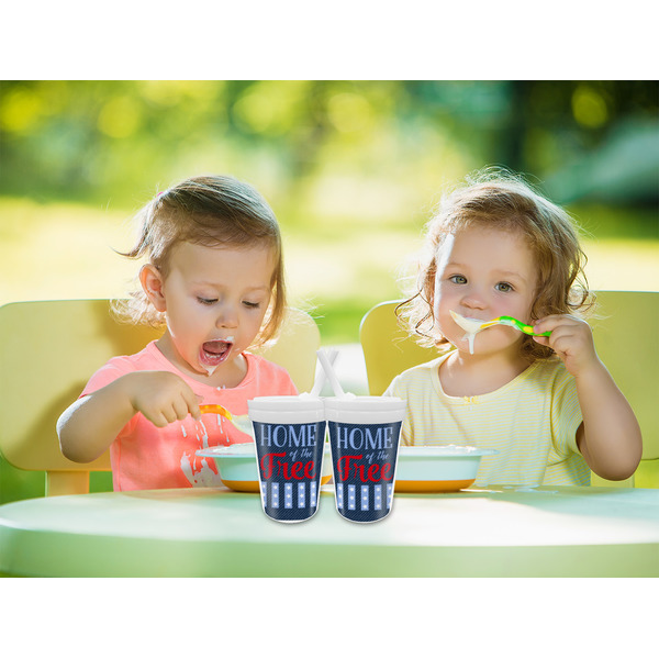American Quotes Sippy Cups w/Straw - LIFESTYLE