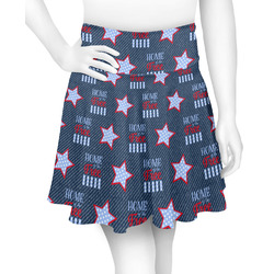 American Quotes Skater Skirt - X Small (Personalized)