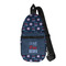 American Quotes Sling Bag - Front View