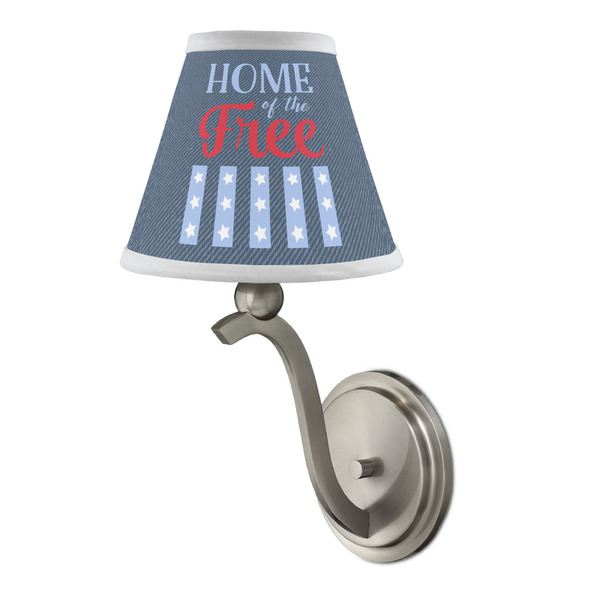 American Quotes Small Chandelier Lamp - LIFESTYLE (on wall lamp)