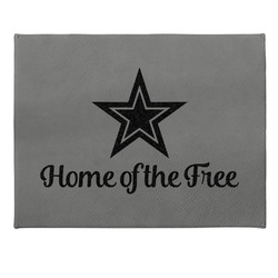 American Quotes Gift Boxes w/ Engraved Leather Lid