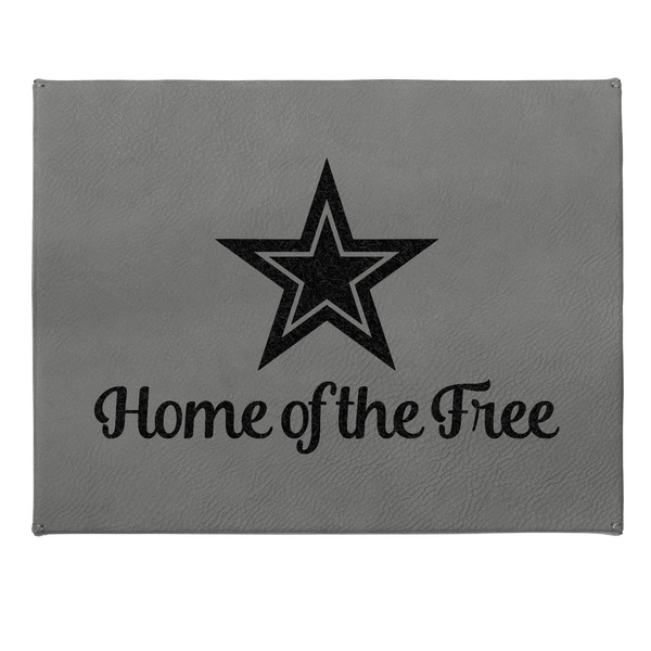 American Quotes Small Engraved Gift Box with Leather Lid - Approval