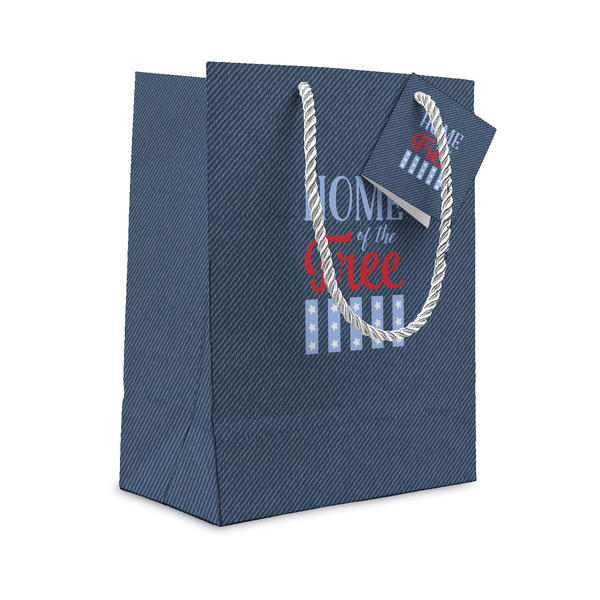 Custom American Quotes Small Gift Bag