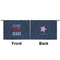 American Quotes Small Zipper Pouch Approval (Front and Back)