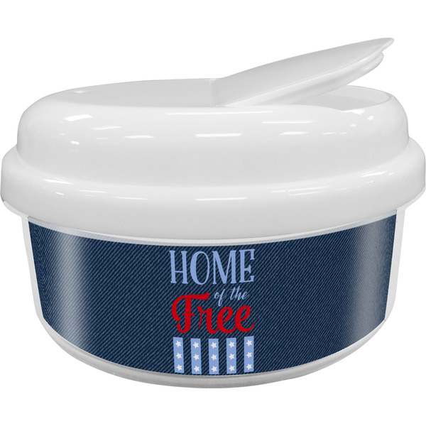 Custom American Quotes Snack Container