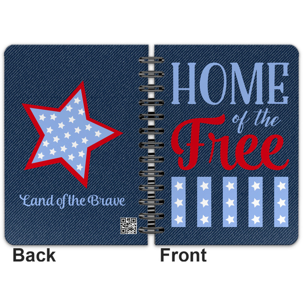 American Quotes Spiral Journal 5 x 7 - Apvl