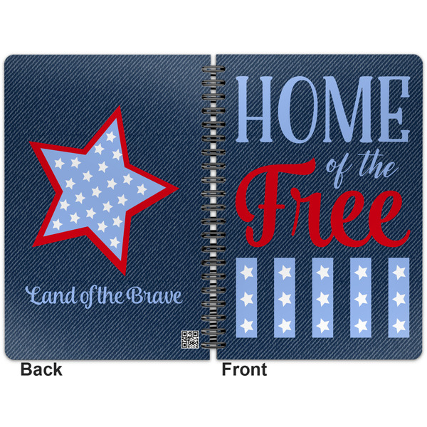 American Quotes Spiral Journal 7 x 10 - Apvl