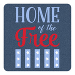 American Quotes Square Decal - Small