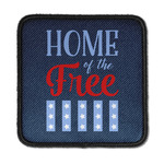 American Quotes Iron On Square Patch