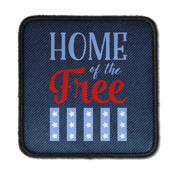 Custom American Quotes Iron On Square Patch