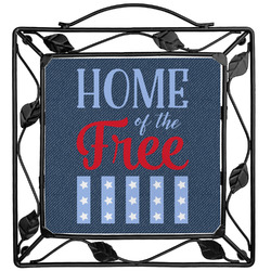 American Quotes Square Trivet