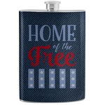 American Quotes Stainless Steel Flask