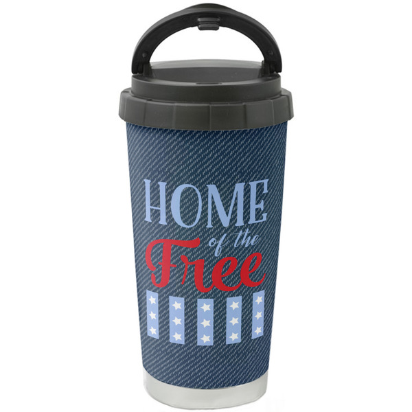 Custom American Quotes Stainless Steel Coffee Tumbler