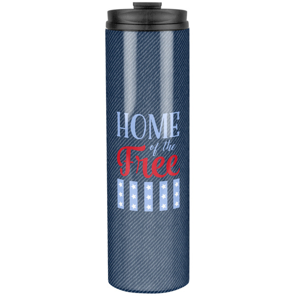 Custom American Quotes Stainless Steel Skinny Tumbler - 20 oz
