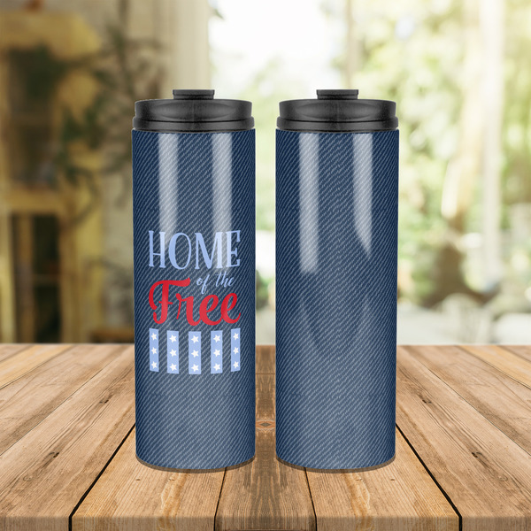 American Quotes Stainless Steel Tumbler - Lifestyle