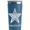 American Quotes Steel Blue RTIC Everyday Tumbler - 28 oz. - Close Up
