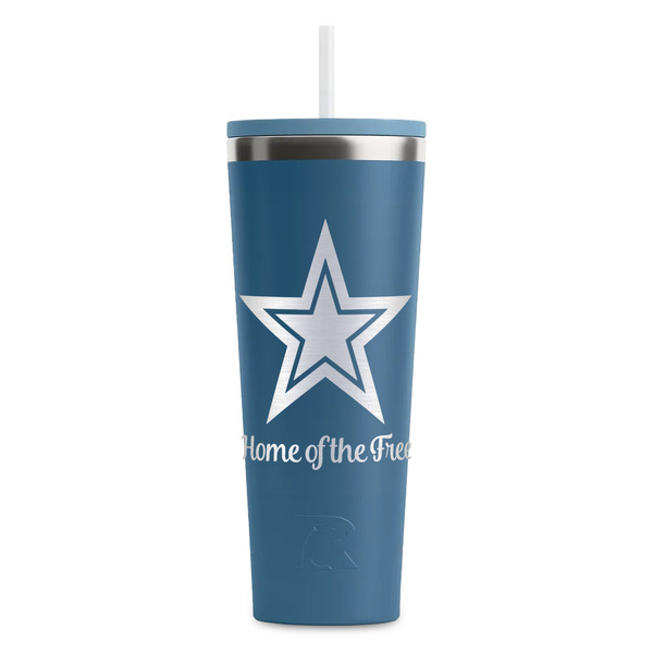 Custom American Quotes RTIC Everyday Tumbler with Straw - 28oz